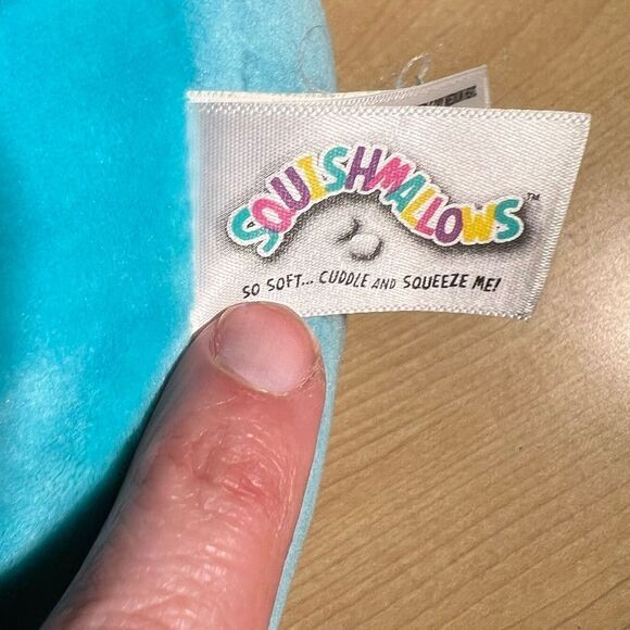 Official Squishmallows Winston The Owl Stuffed 8 inch Plush Toy - Turquoise - - Picture 8 of 8